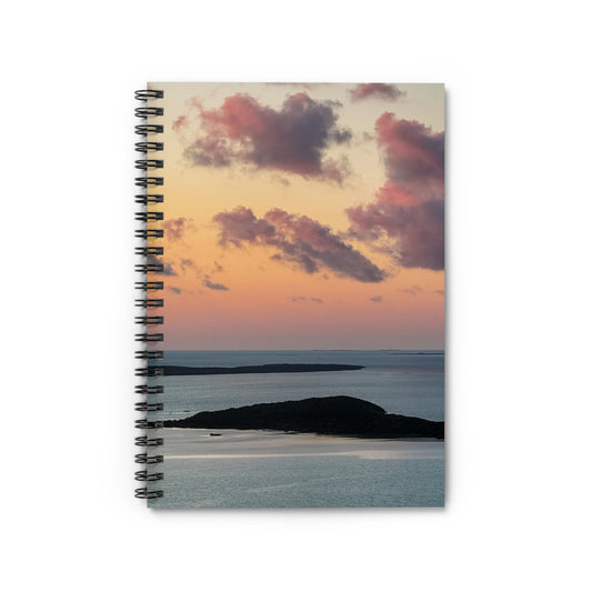 Spiral Notebook — "Sunset Drift"
