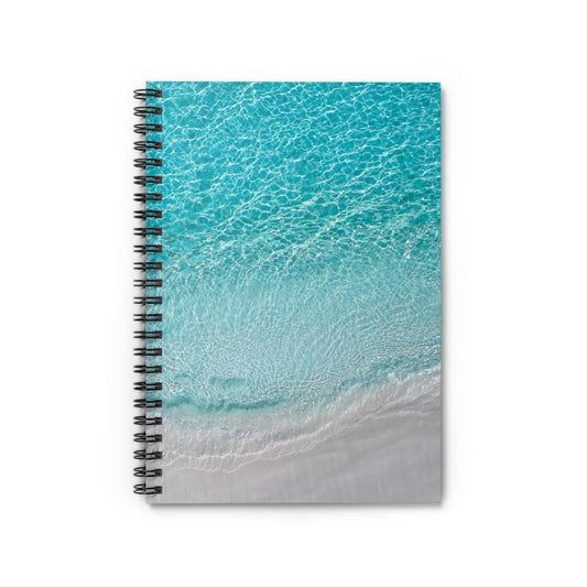 Spiral Notebook — "Saltwater Silence"