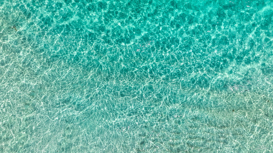 Calm Tide - Aerial ocean photography by Cintra Davis